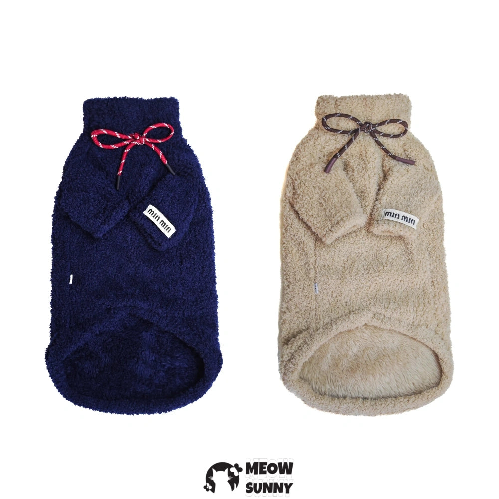 Sphynx Cat Clothes Hairless Cat Warm Fleece Vest Elastic Winter Sweater