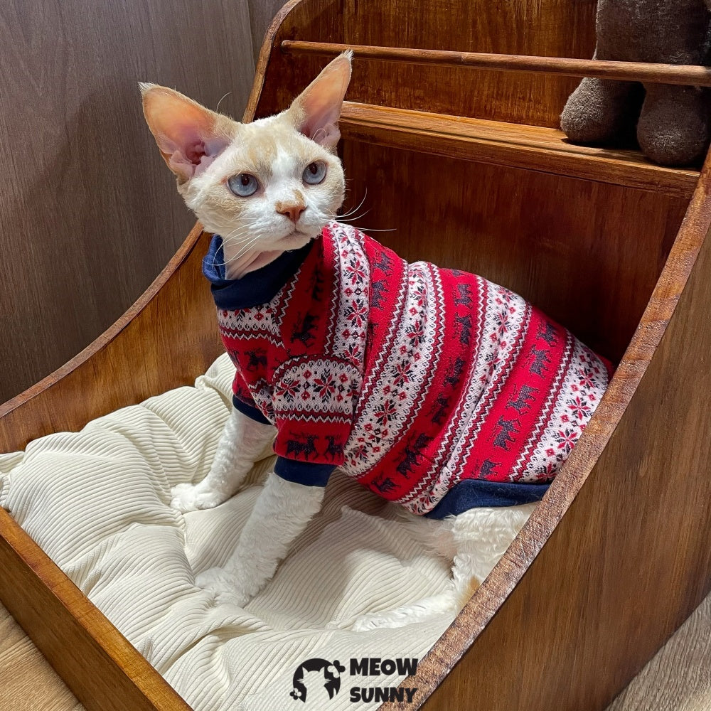 Sphynx Double-Sided Fleece Clothes, Soft Warm Winter