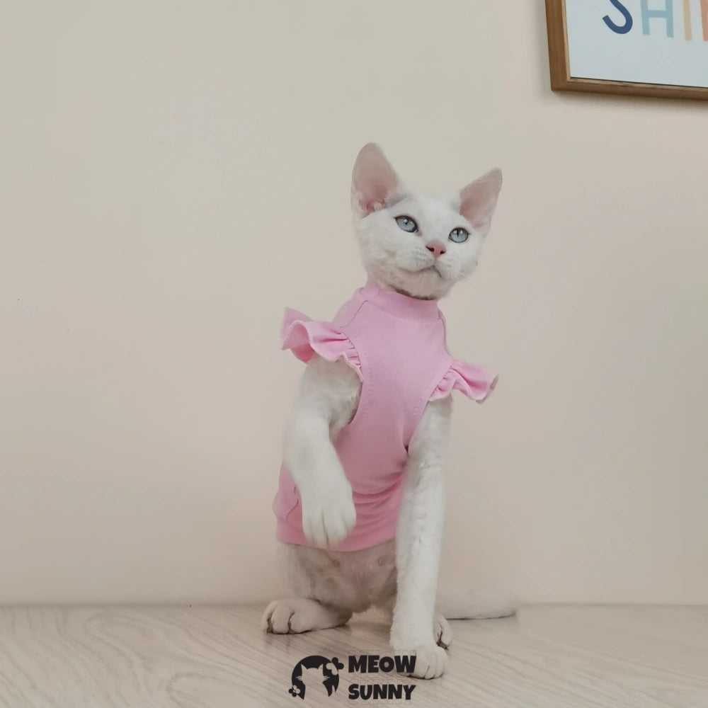 Sphynx Hairless Cat Clothes Cute Breathable colorful Dress