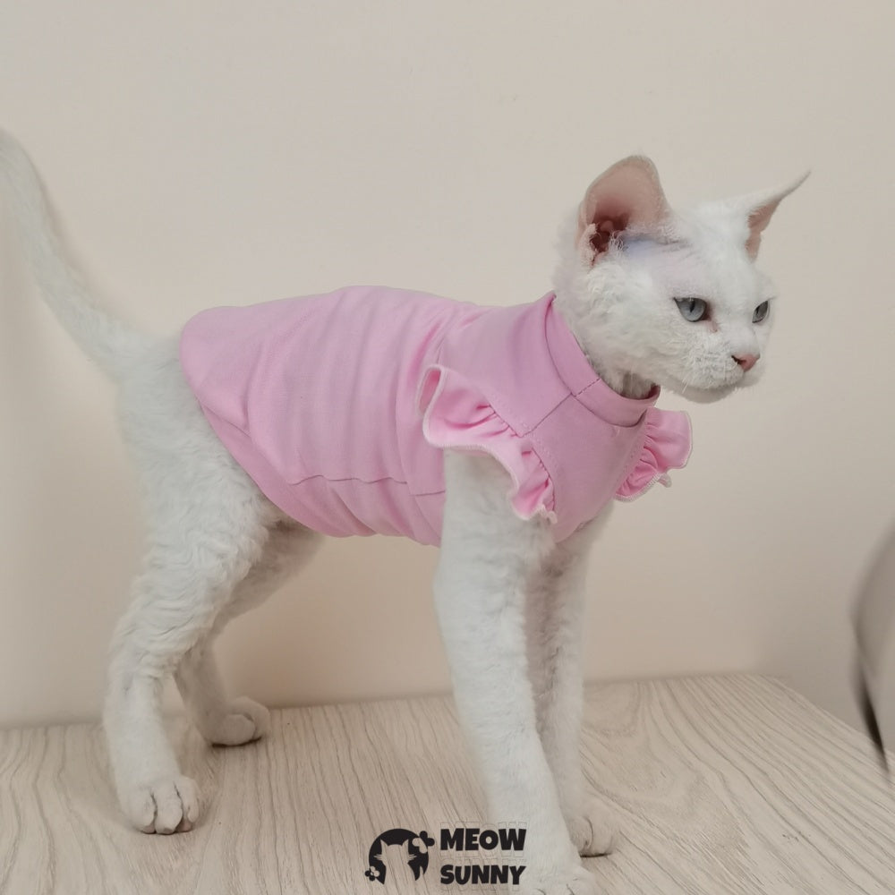Sphynx Hairless Cat Clothes Cute Breathable colorful Dress