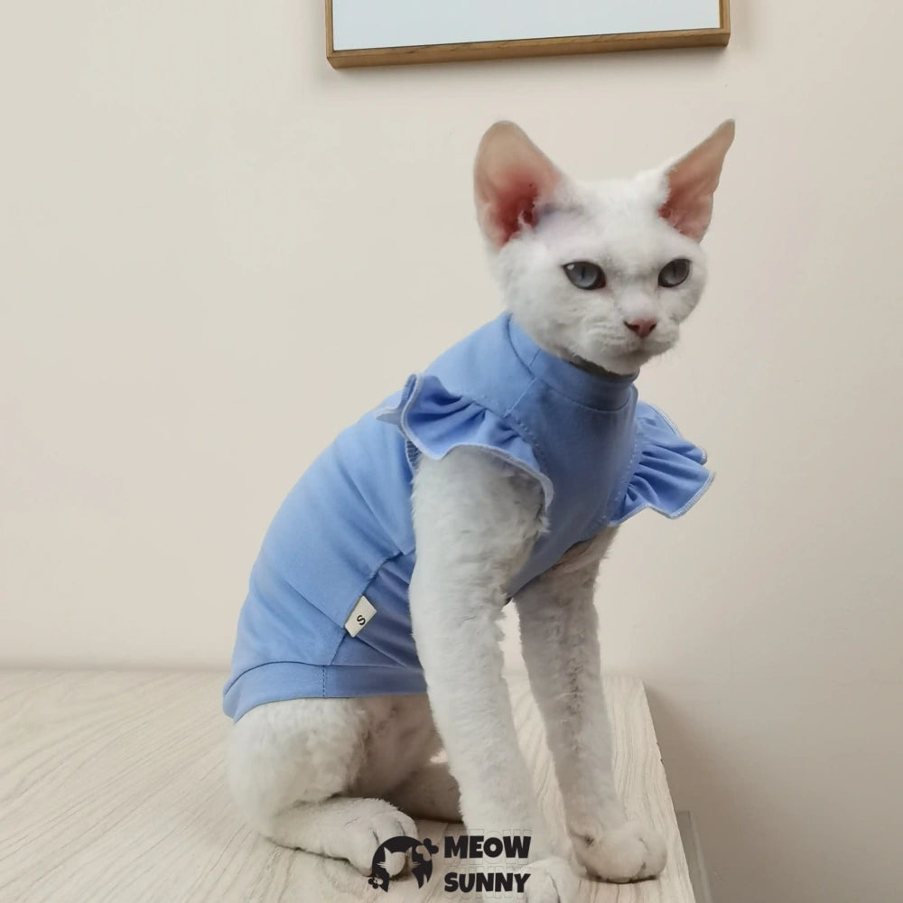 Sphynx Hairless Cat Clothes Cute Breathable colorful Dress