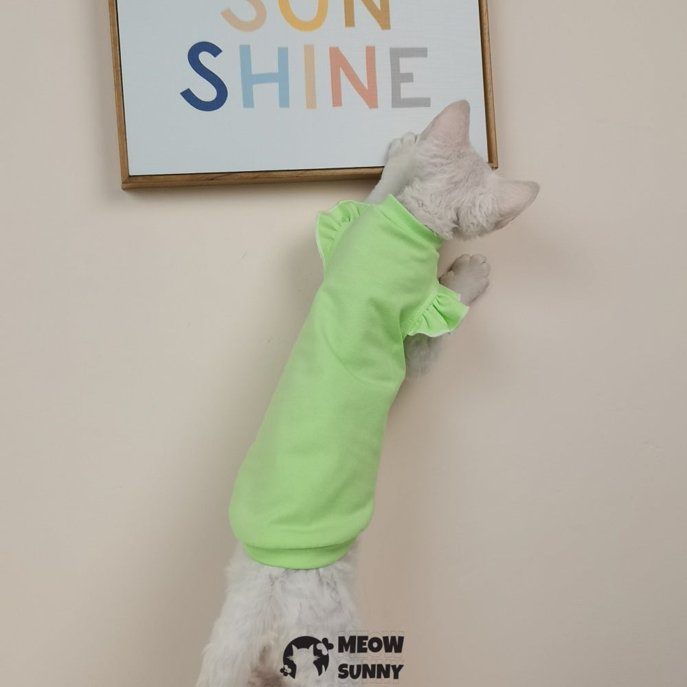 Sphynx Hairless Cat Clothes Cute Breathable colorful Dress