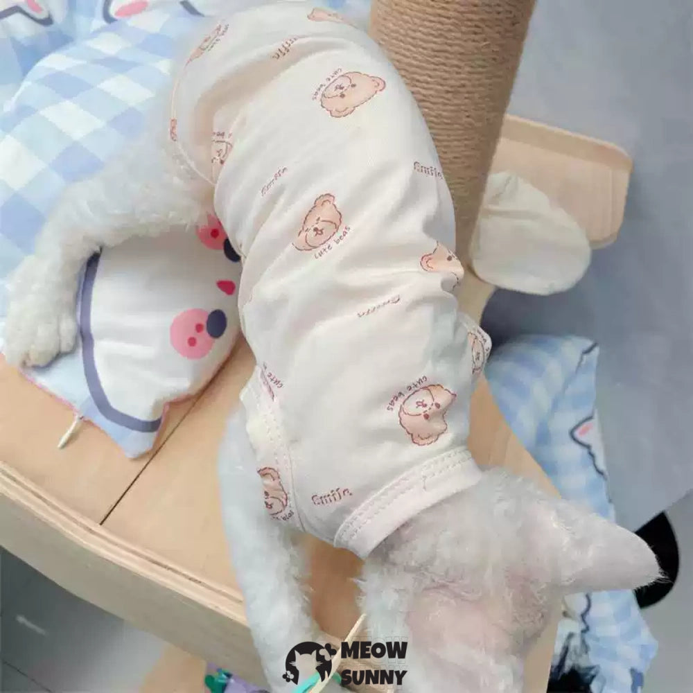 Sphynx Sleeveless Bodysuit Elastic Hairless Cat Clothes