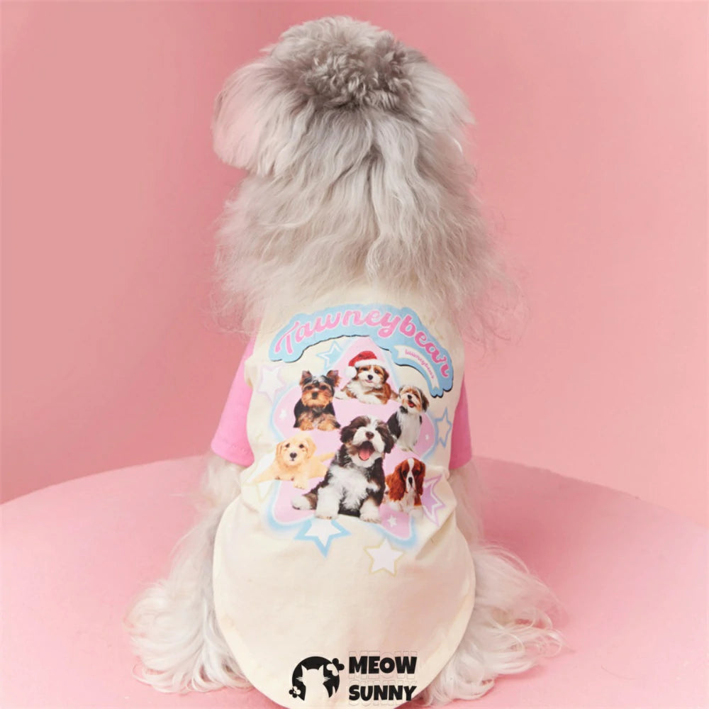 Spring and summer puppy T-shirt thin clothes