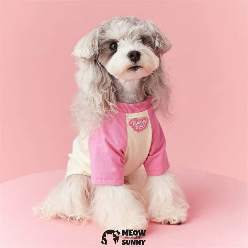 Spring and summer puppy T-shirt thin clothes