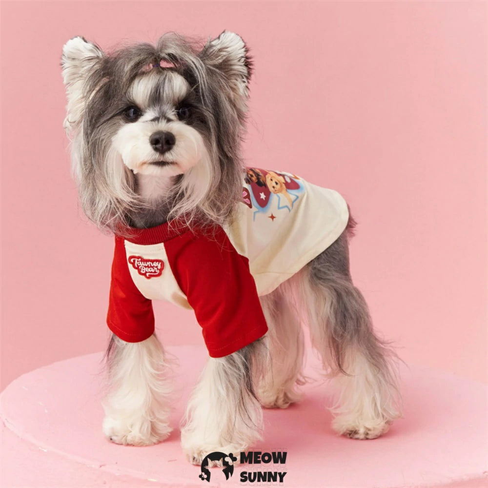 Spring and summer puppy T-shirt thin clothes