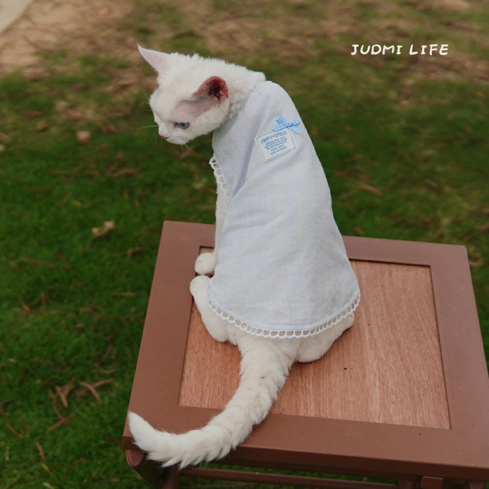Summer Cat Clothes Daisy Flowers Cute Pet Dress Sleeveless