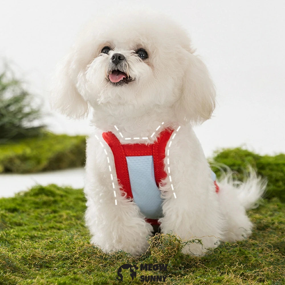 Summer dog outdoor sun protection cool clothes including hat
