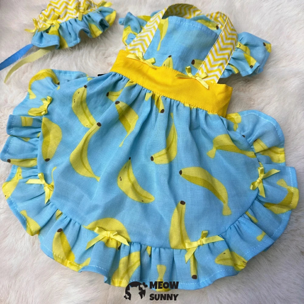 Summer pure cotton hairless cat dress cool and light outdoor sun protection