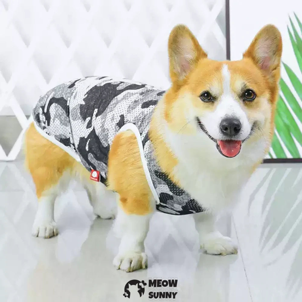Thin summer breathable four-season anti-shedding vest for pet dogs