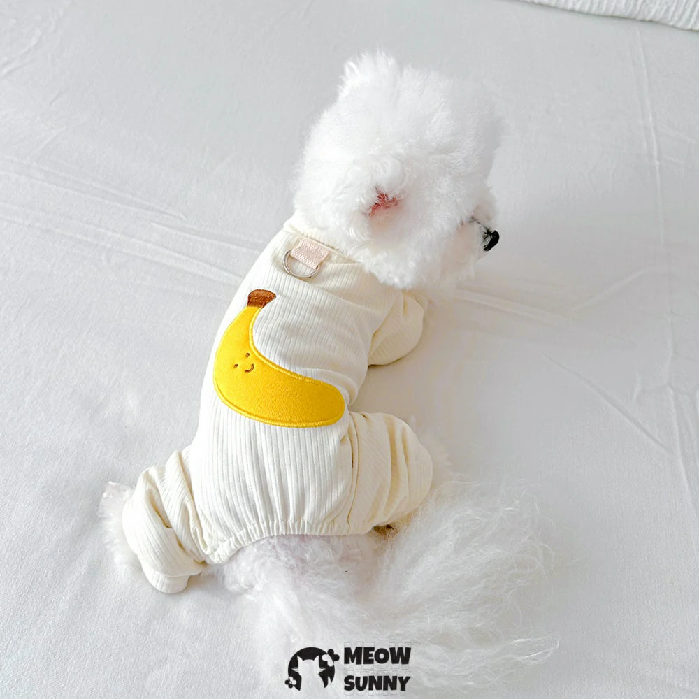 Thin summer dog clothes, anti-hair loss, traction clothes