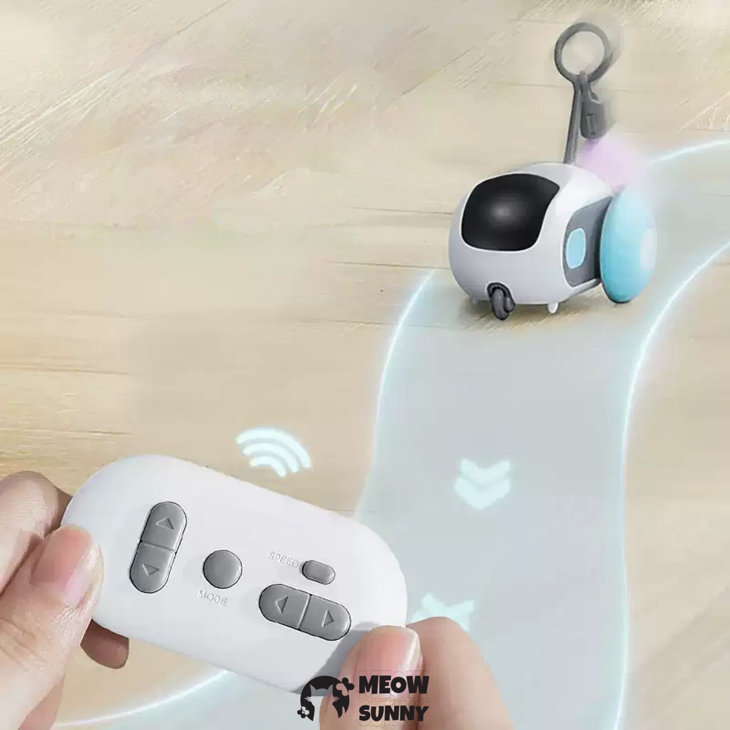 Smart remote control mini car cat toy