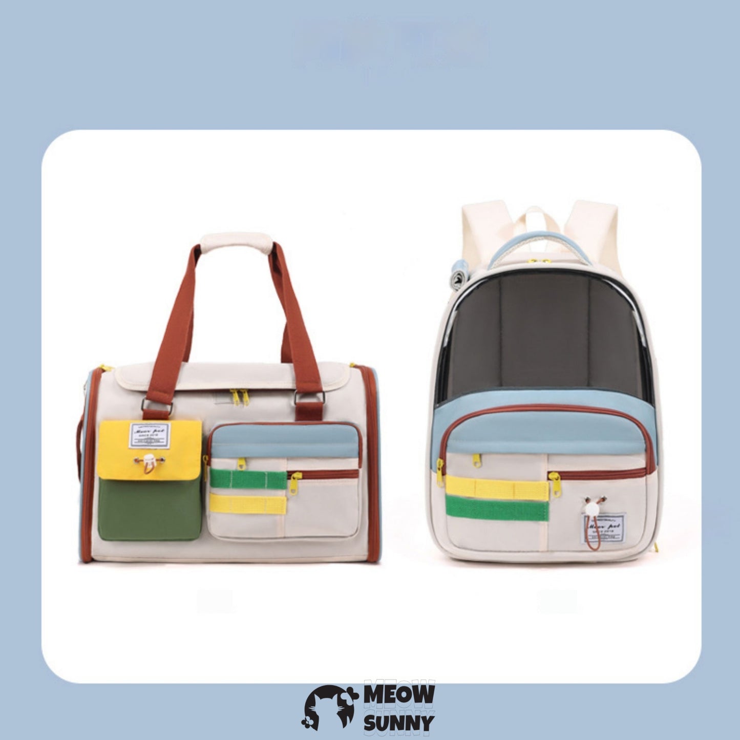 Fashion Deluxe Backpack Dog & Cat Carrier