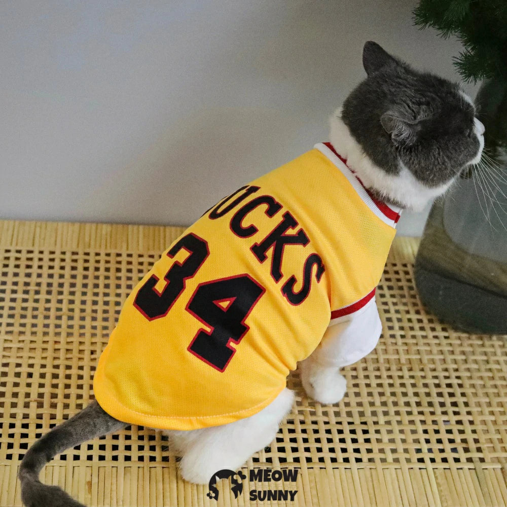Dog clothes Summer thin breathable air jersey Sun protection clothes