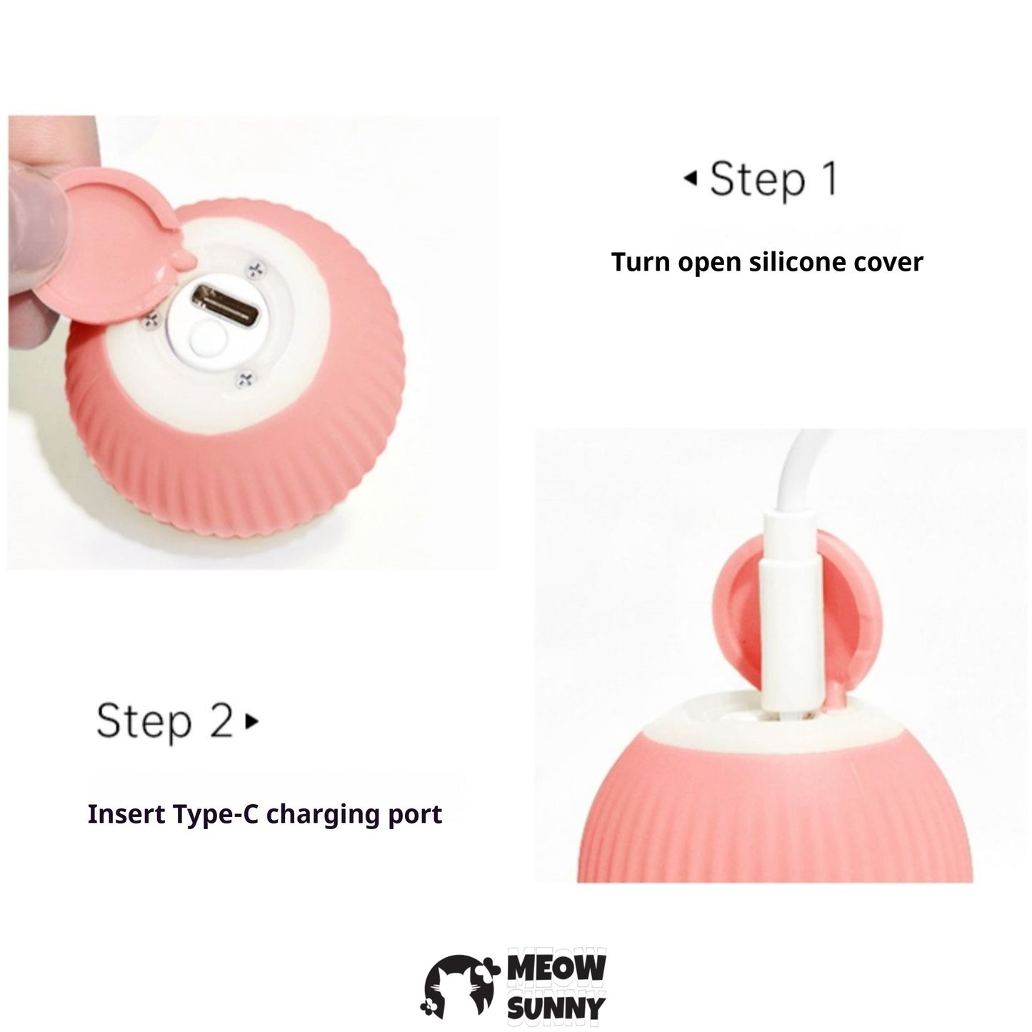 Rotating Smart Ball Cat&Dog Toy