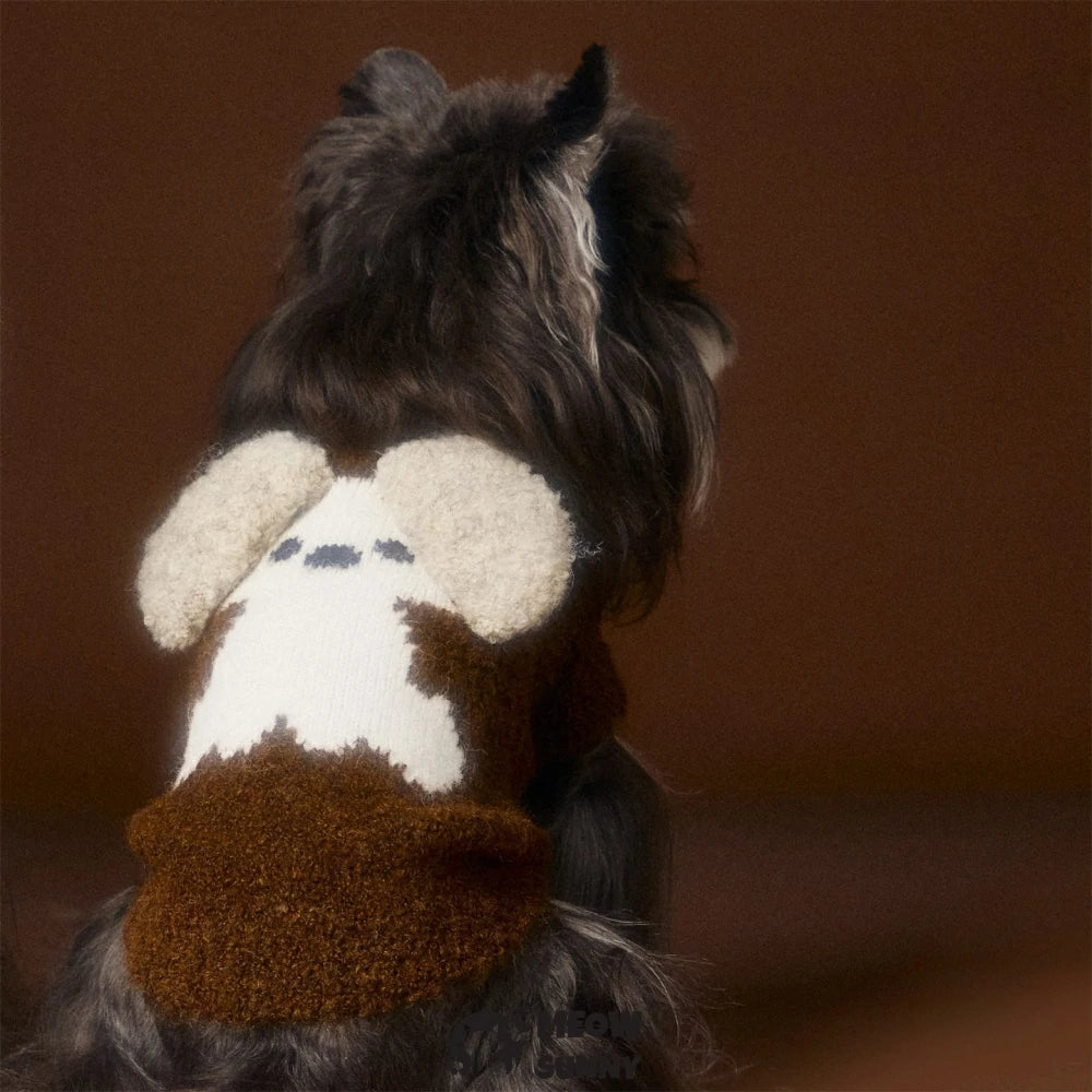 puppy clothes autumn and winter sweater vest
