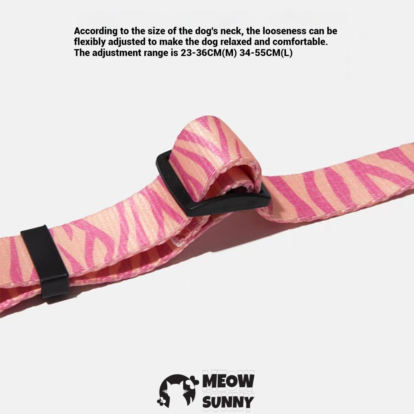 Fashion Spring Polyester Dog Collar& Leash 1.2M