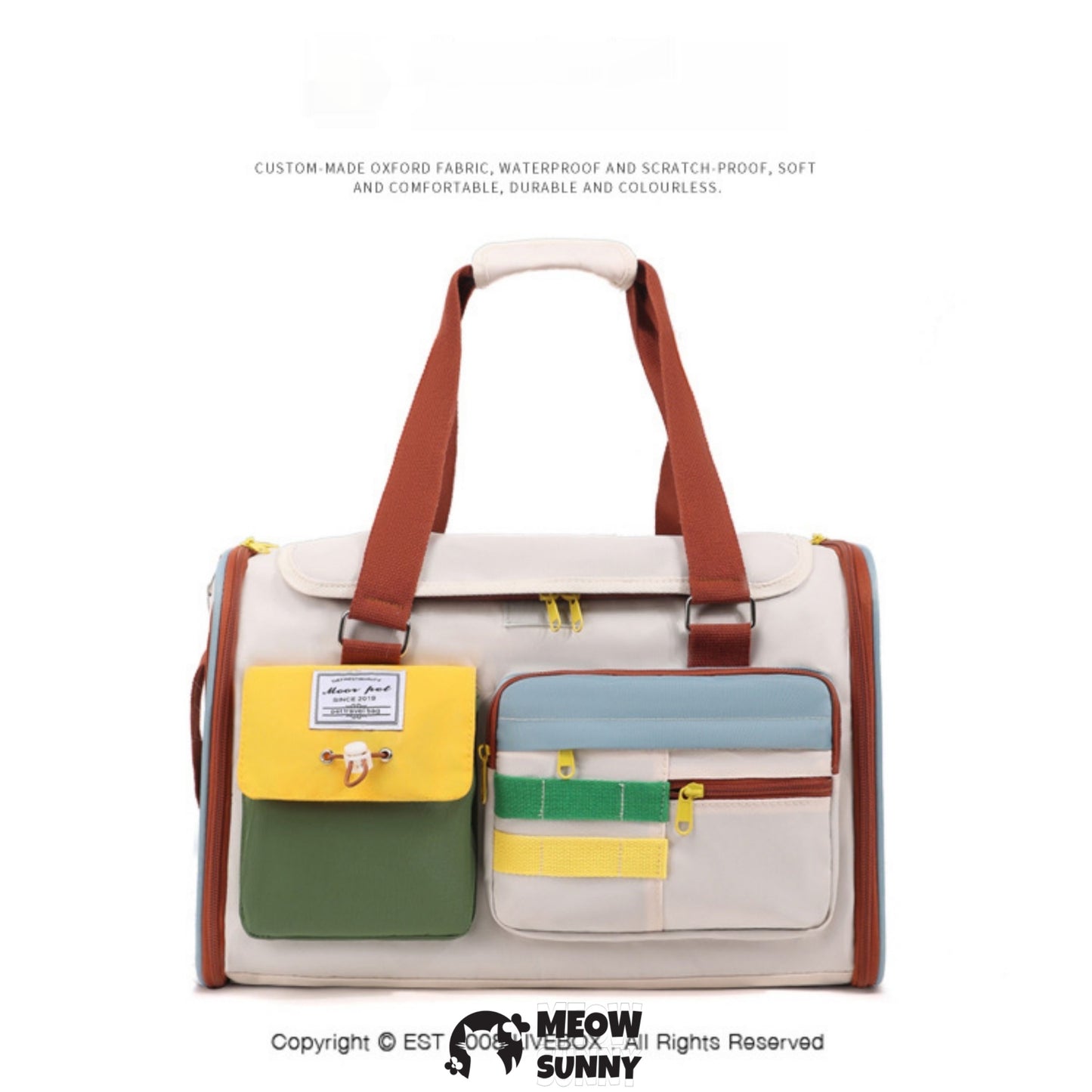 Fashion Deluxe Backpack Dog & Cat Carrier