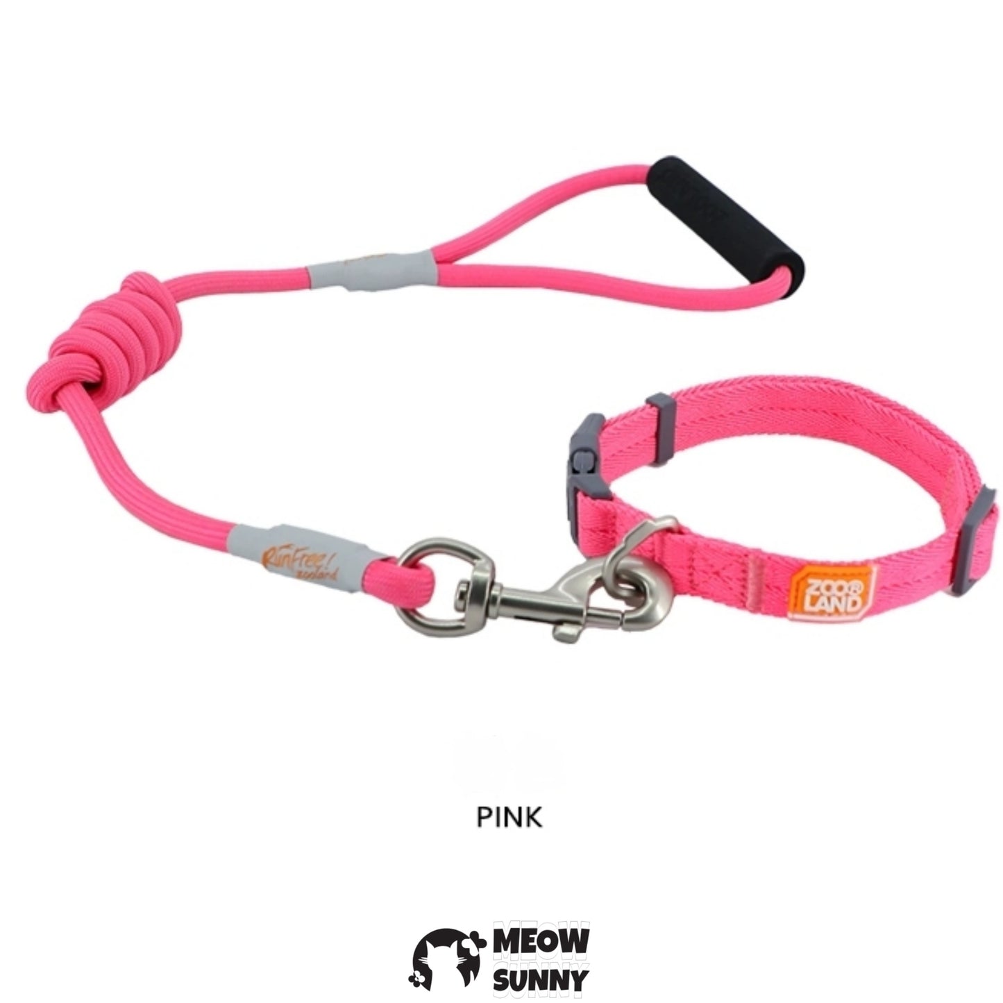 Traction Rope & Collar Set Dog Leash Dog Walking Rope Collar