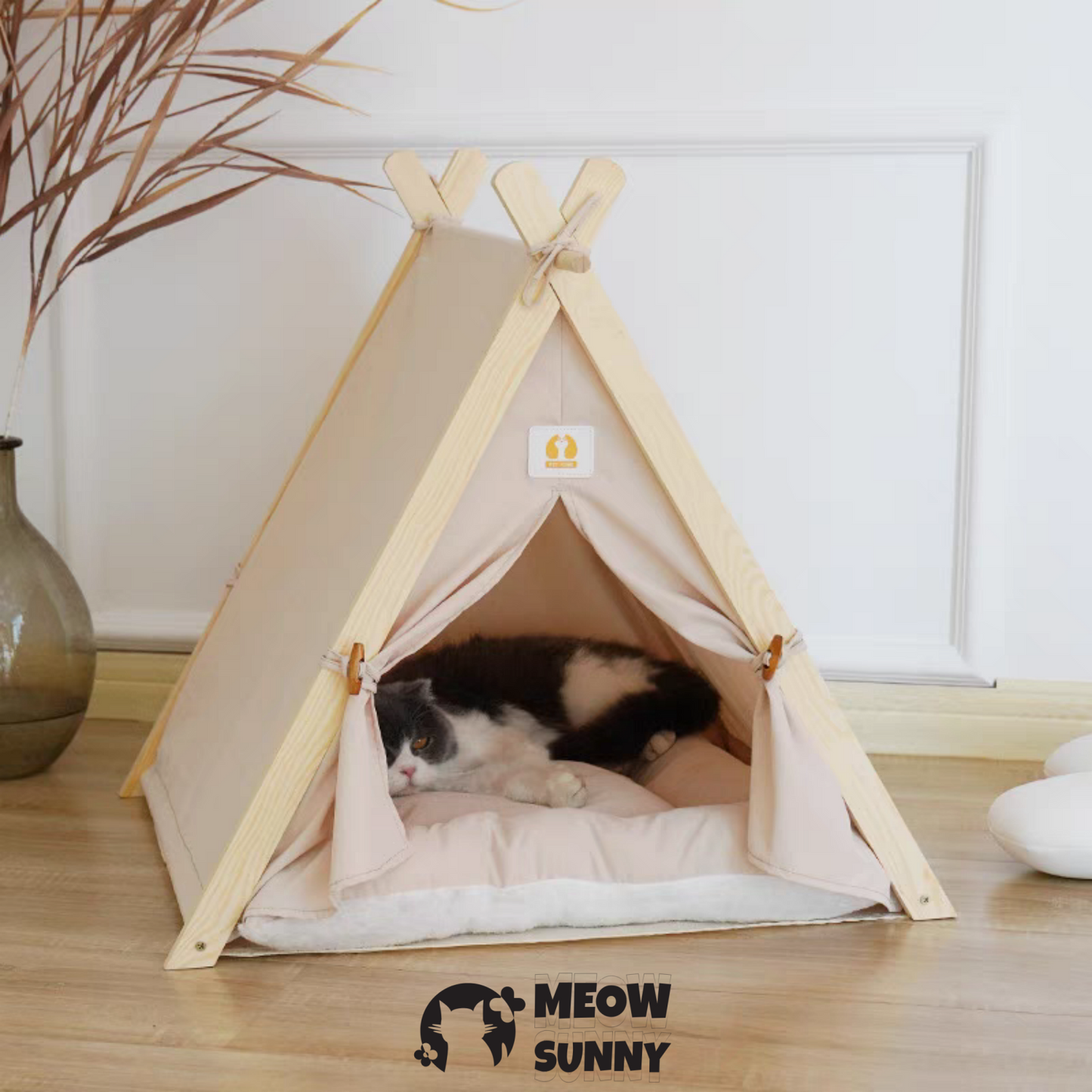 Best Pet Supplies Dog & Cat Picnic Camping Tent Bed