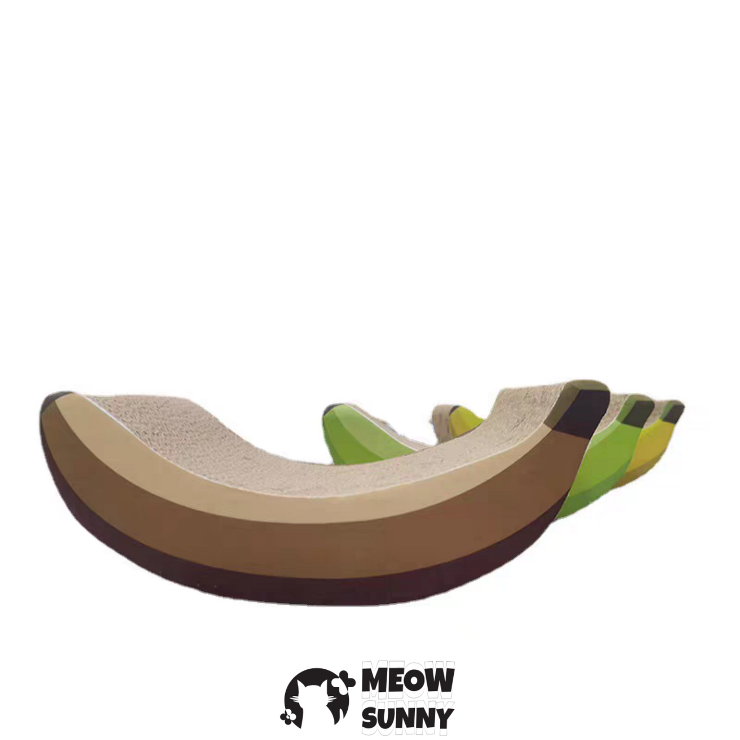 Banana Shaped Scratching Pad Cat Toy