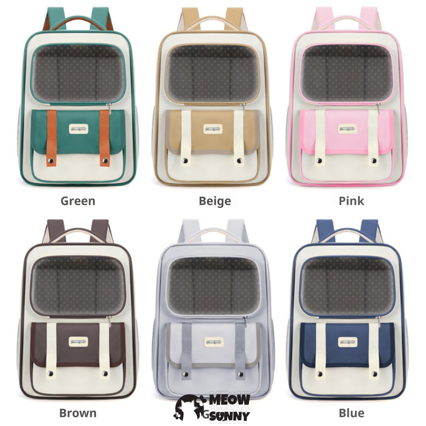 Deluxe Backpack Dog & Cat Carrier