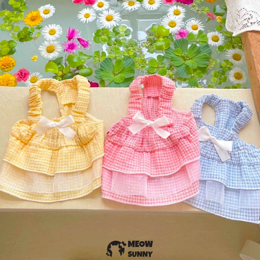 Breathable Summer Suspender Skirt Elegant Romantic Girly Dress