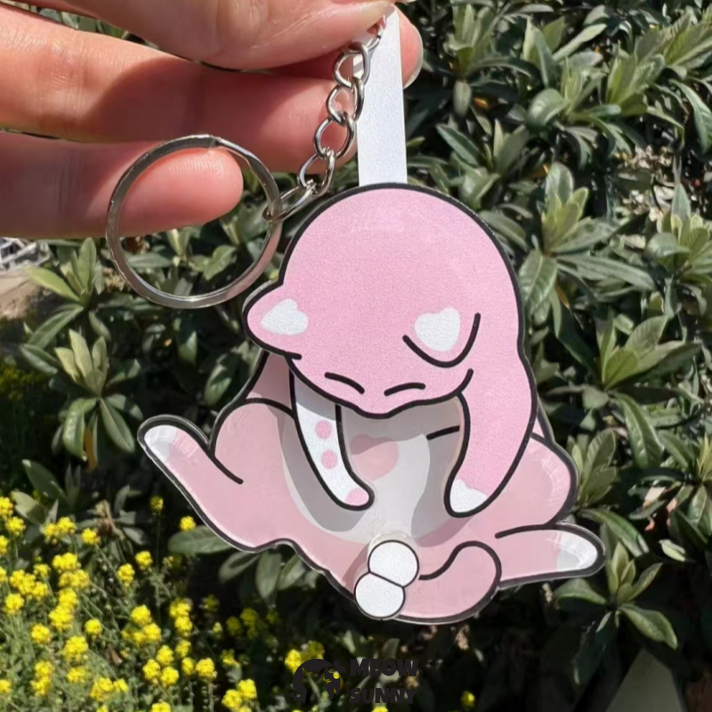 Funny Cat Keychain
