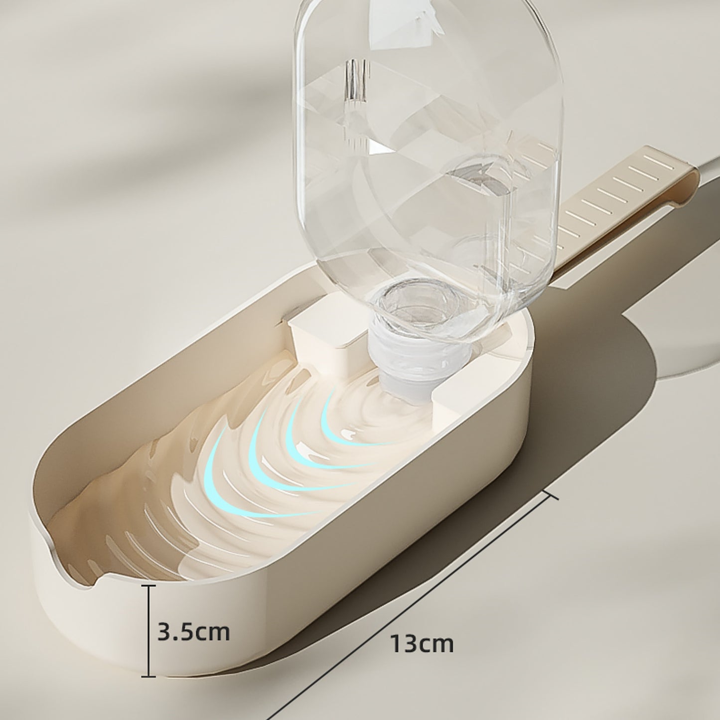 Pet Bowl 2-in-1 Water Bottle Food Container