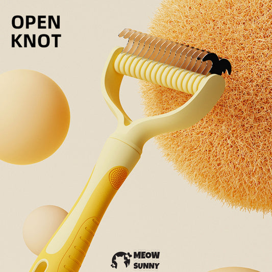 Pet Slicker Brush for Shedding Hail Removal Tool