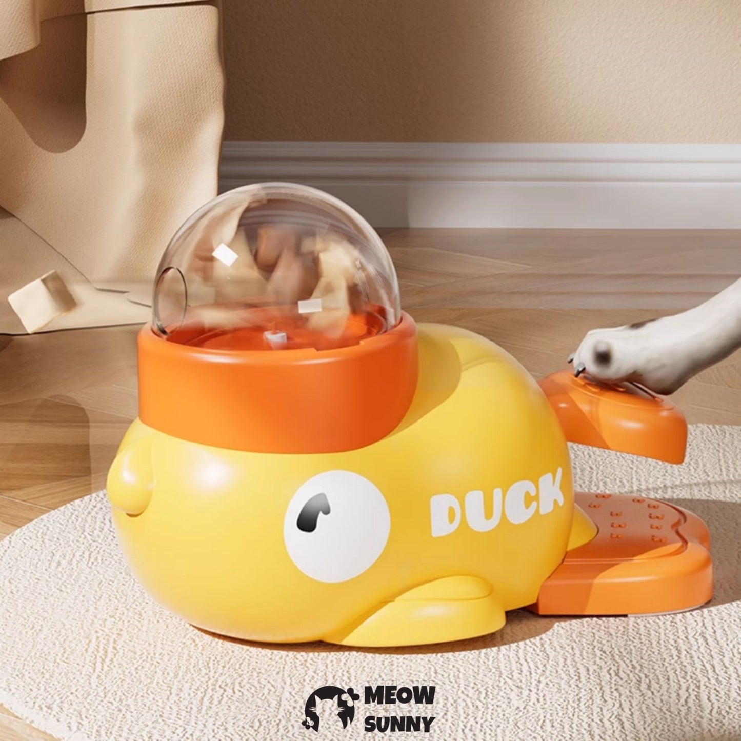 Duck Treat Dispenser, Duck Dog Treat Dispenser