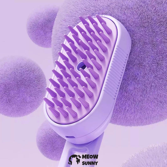 Cat Steam Brush  for Cats and Dogs, Anti-Static