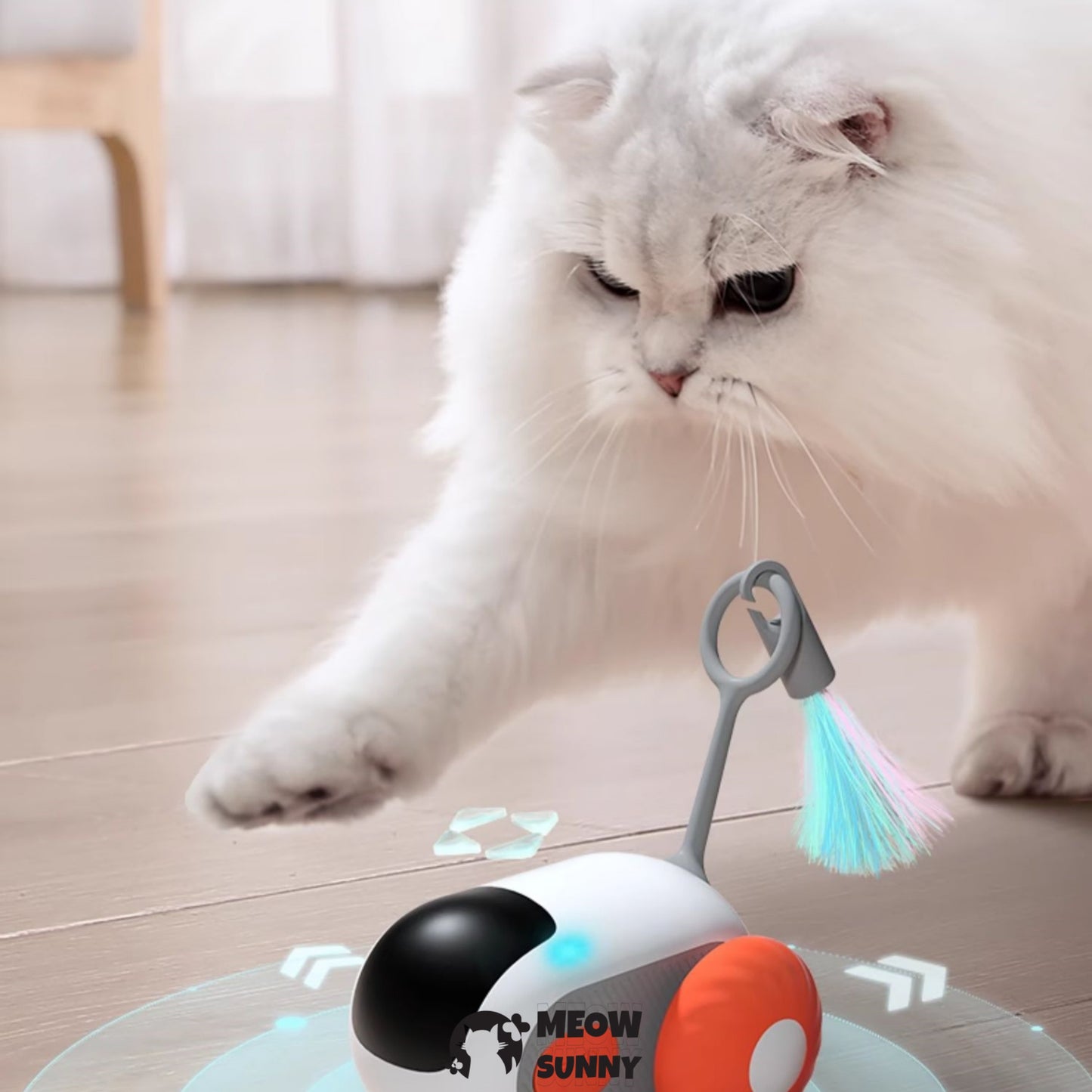 Smart remote control mini car cat toy