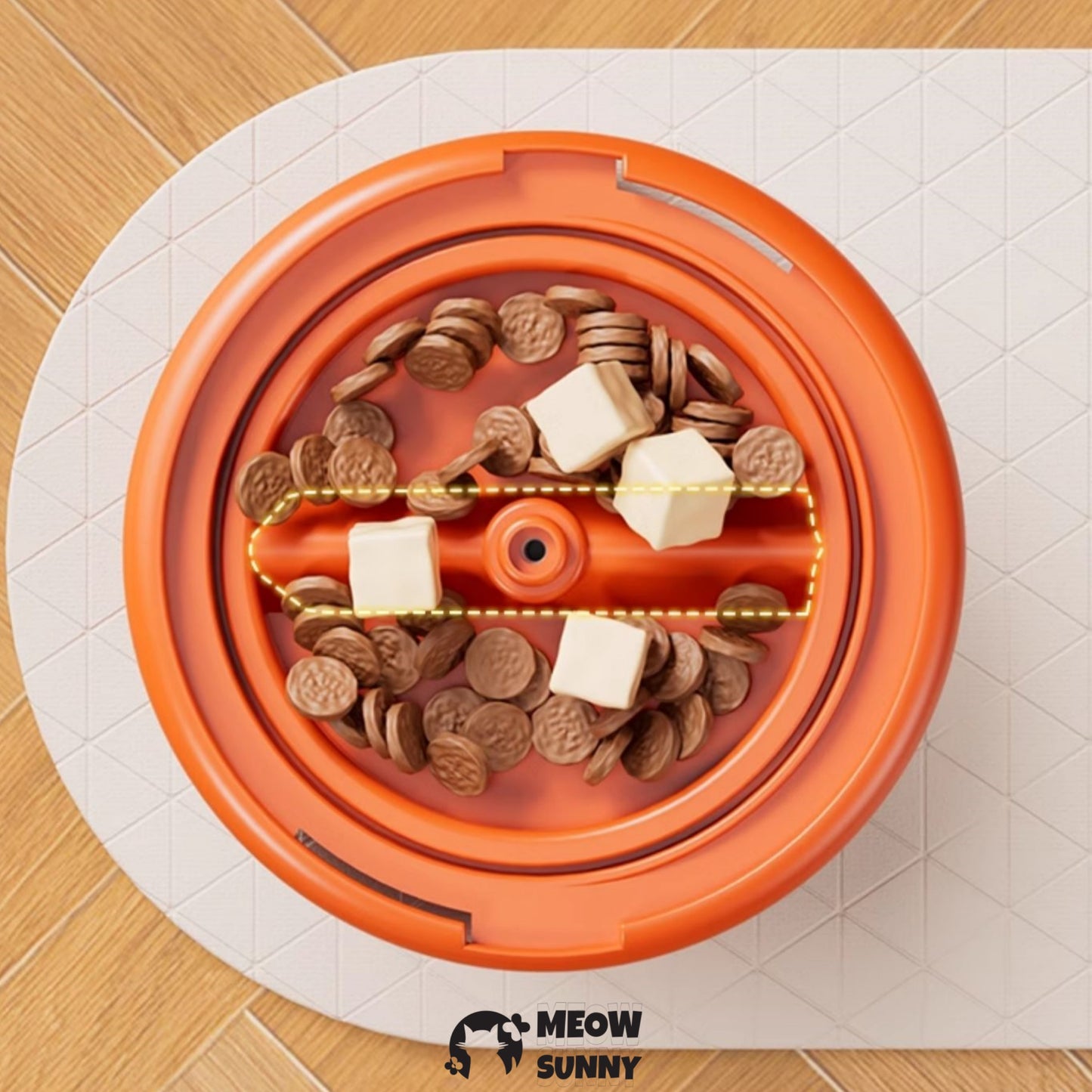 Duck Treat Dispenser, Duck Dog Treat Dispenser