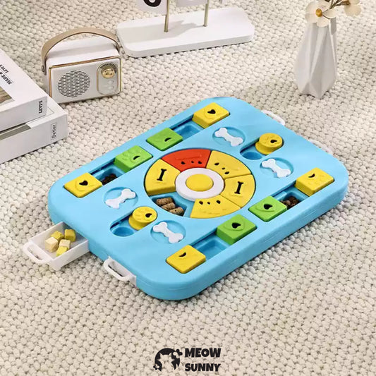 Brightkins DJ Doggo Puzzle Feeder Dog Toy