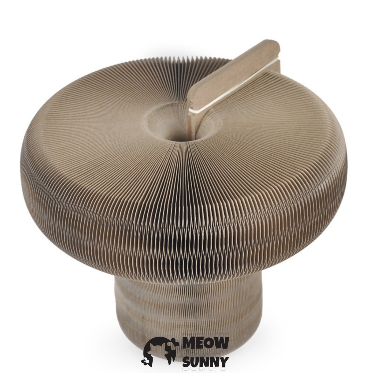 Shapeable, deformable, fixed shape, change style, comfortable scratching board for cats