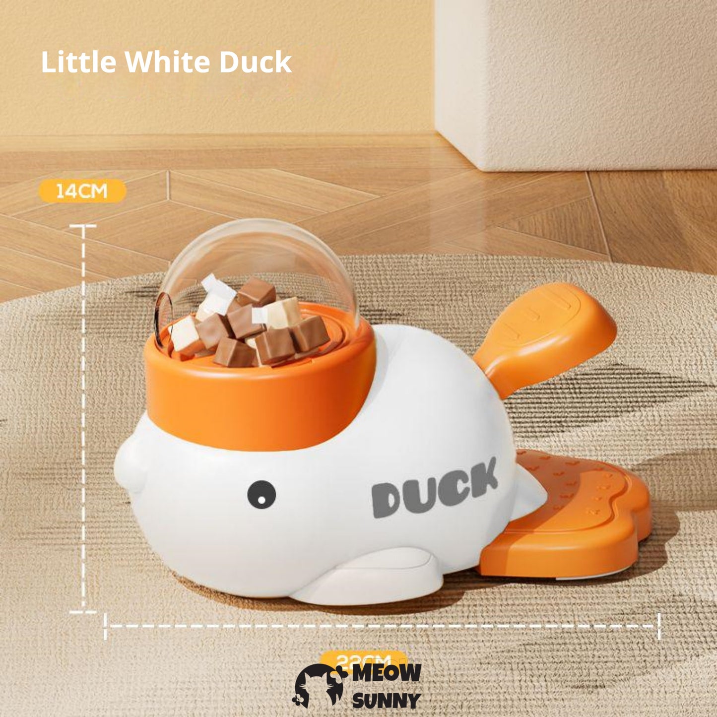 Duck Treat Dispenser, Duck Dog Treat Dispenser
