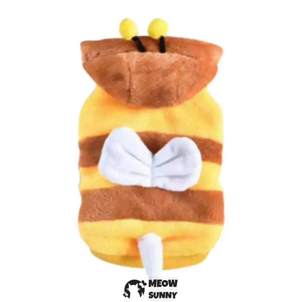 Bee puppy clothes thickened Corgi warm cotton coat