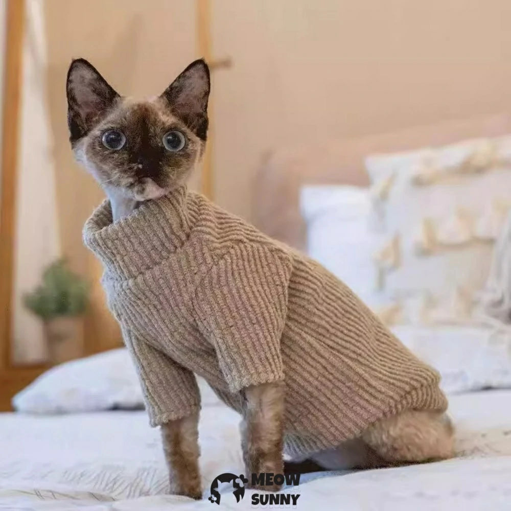 Cat-themed warm fleece vest