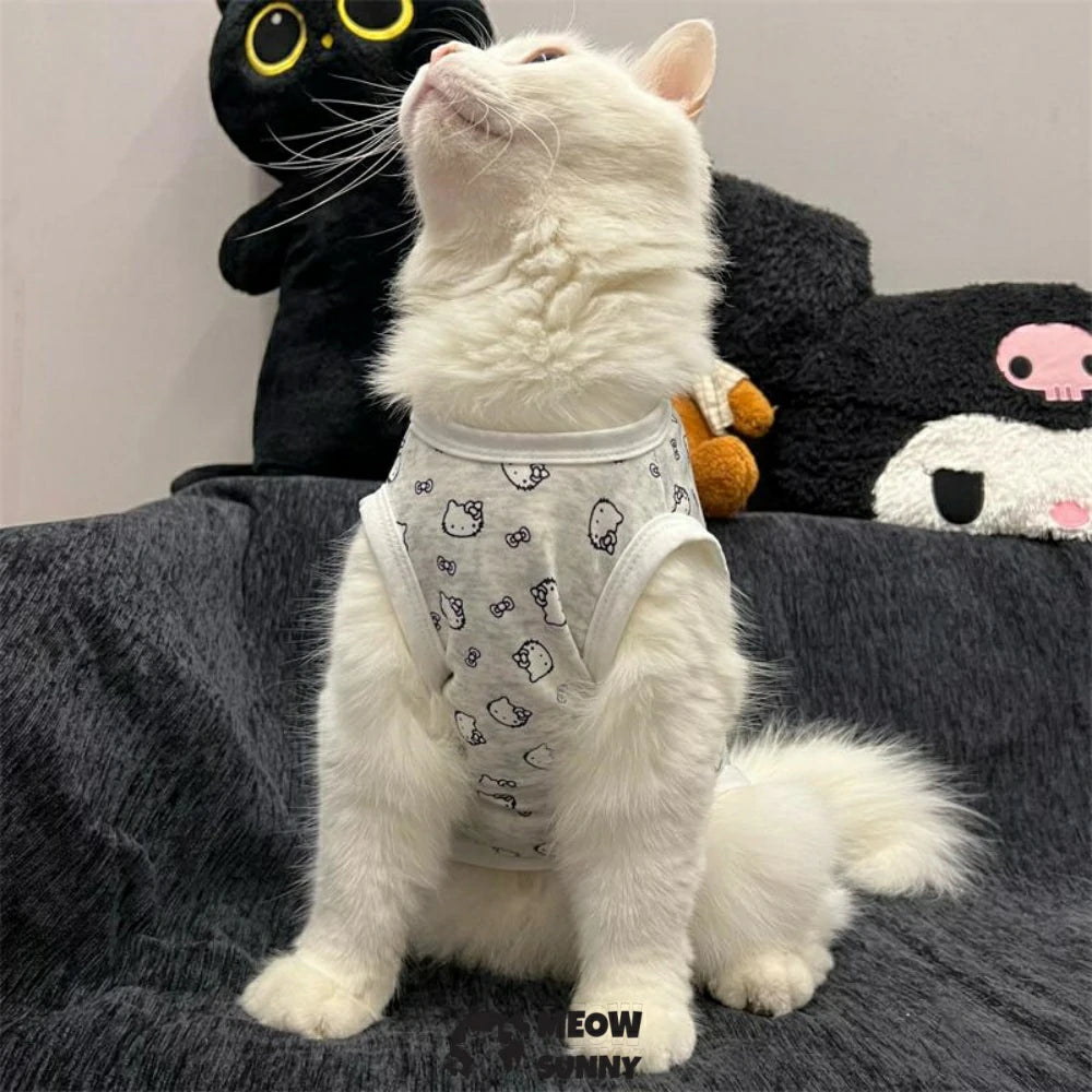 Cat Clothes Season Cute Camisole Style