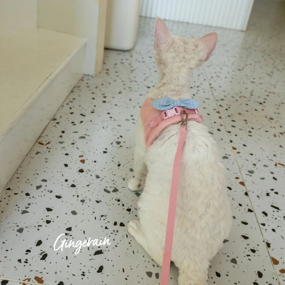 Cat Harness and Leash Set, Escape Proof Kitten Harness