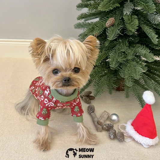 Christmas pet vest T-shirt for dogs