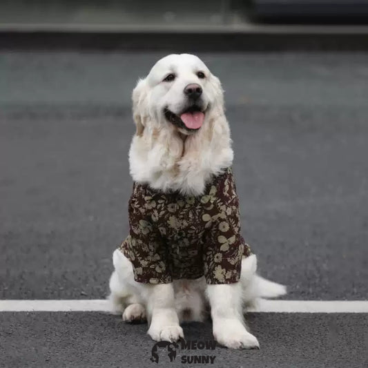 Dog Hawaiian Shirt - Dog Summer Clothes, Breathable Polo T-Shirts