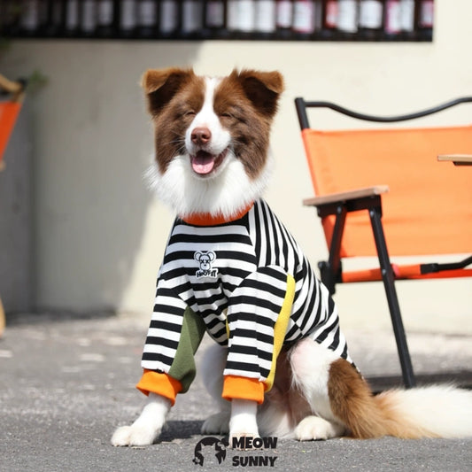 Dog Shirt Cute Doggie Embroidery Super Soft Dog Sweatshirt