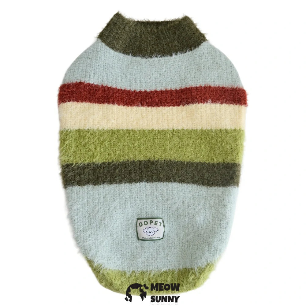 Dog clothes sleeveless sweater dog Christmas and New Year sweater