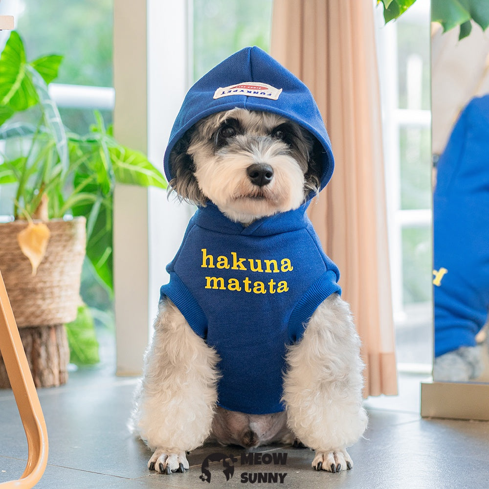Dog soft breathable cotton popular autumn and winter warm hoodie