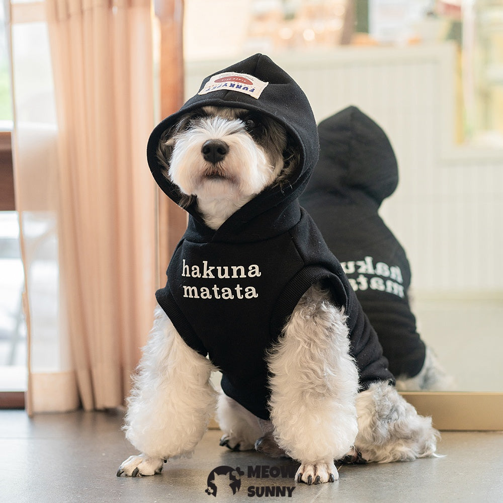 Dog soft breathable cotton popular autumn and winter warm hoodie