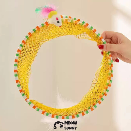 Folding Cat Tunnel Pet Toys