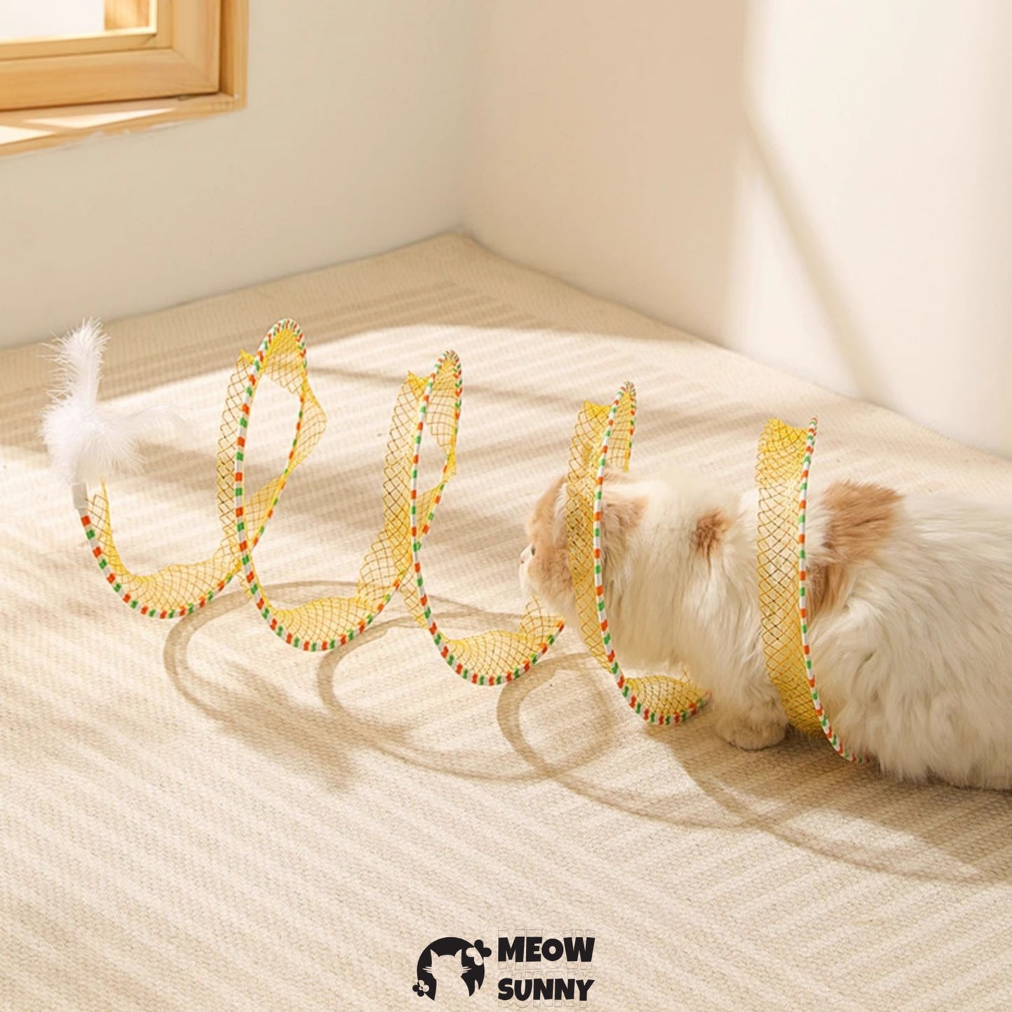 Folding Cat Tunnel Pet Toys