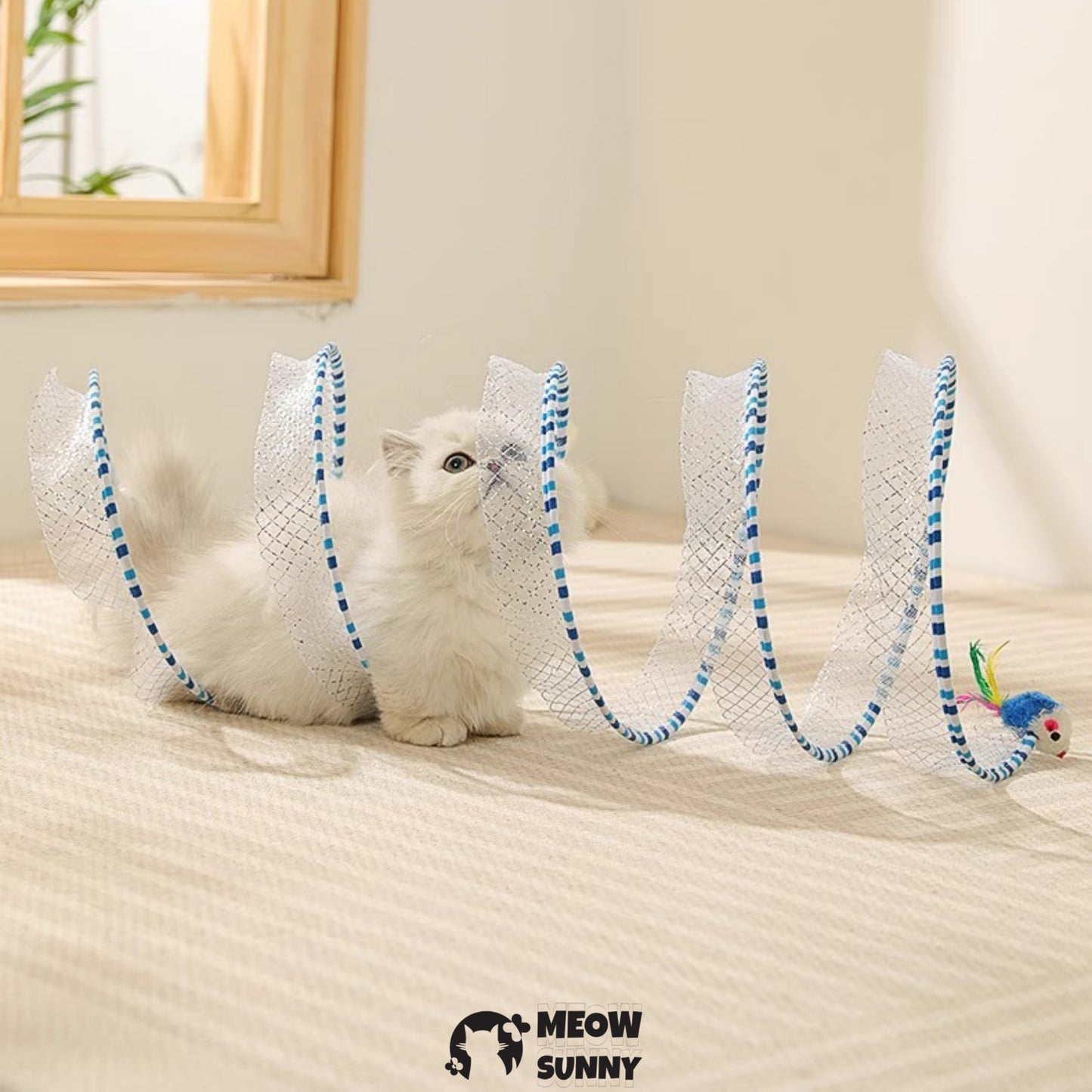 Folding Cat Tunnel Pet Toys